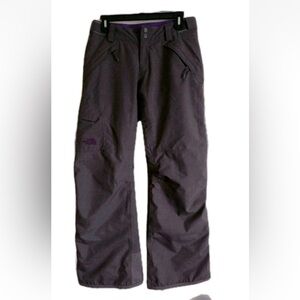 The North Face Women's Light Brown/Grey Ski Snow Pants